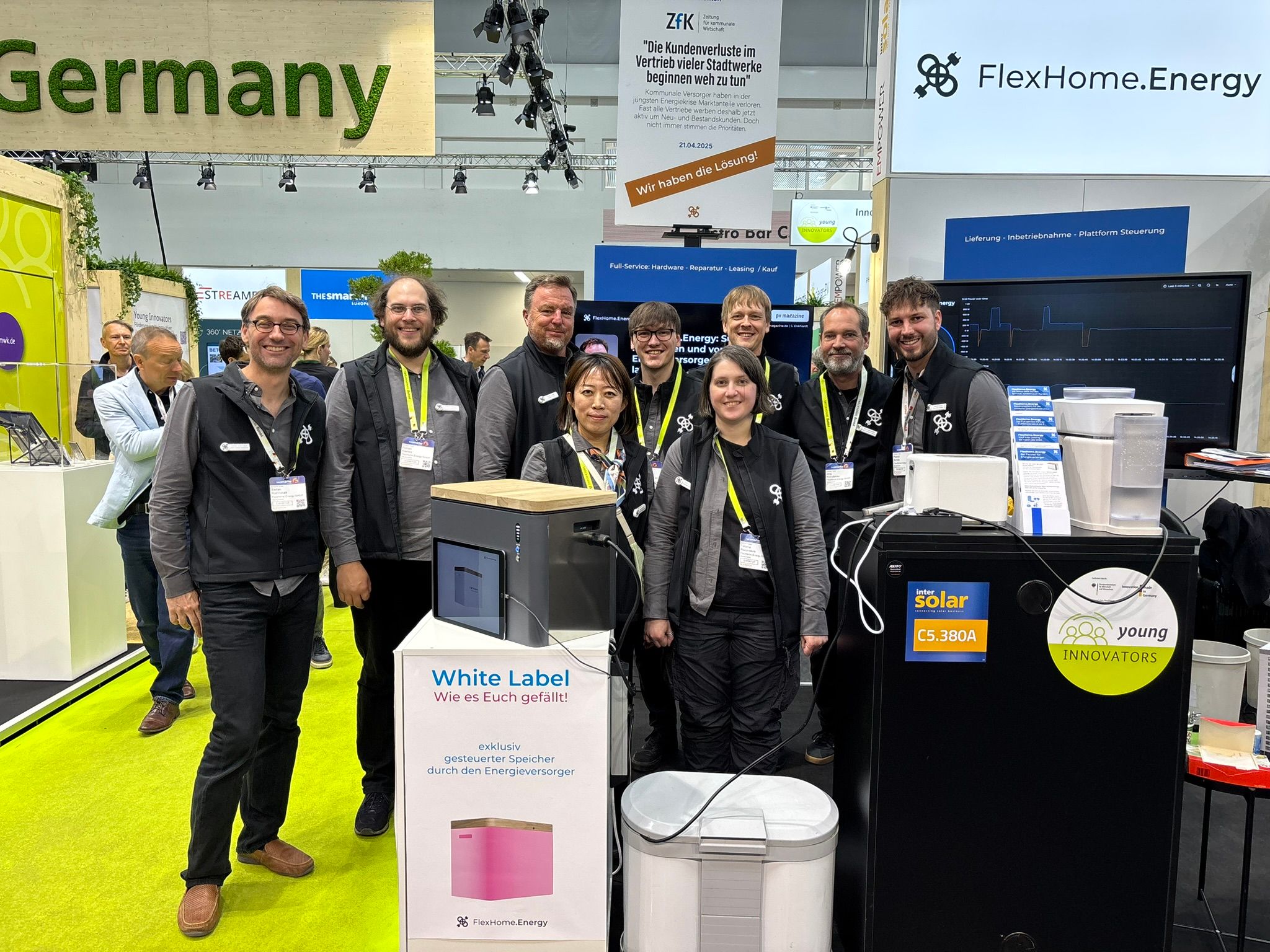 Team @ Intersolar 2025